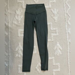 green aerie leggings